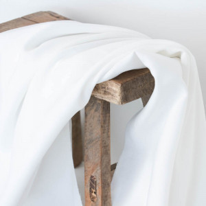 Witte viscose Alina - Maison Klem
